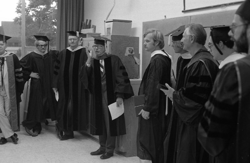 1981 Graduation, Faculty Prep 07
