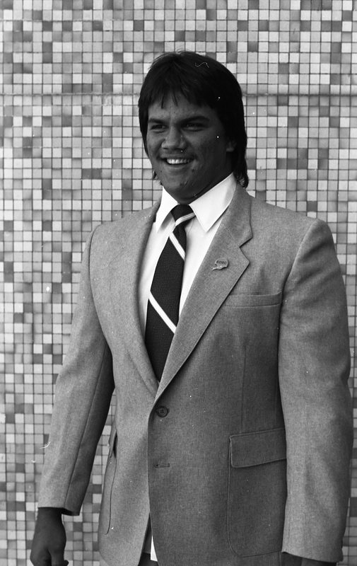 1982 Football Player, Portraits 062