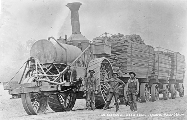 Grants Pass, Lumber Train