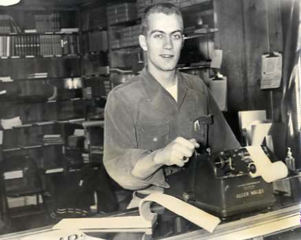 1953-54 Hoke Building Bookstore