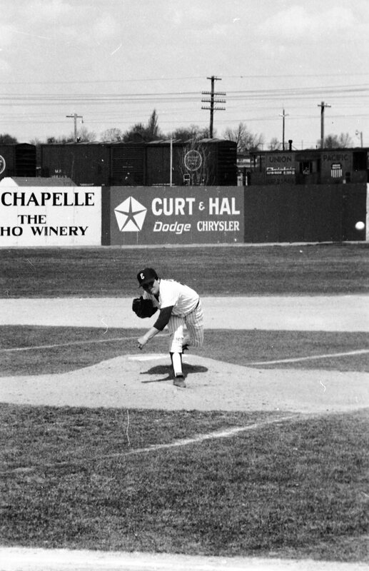 1987 Baseball Game in Caldwell, Idaho, Action 08