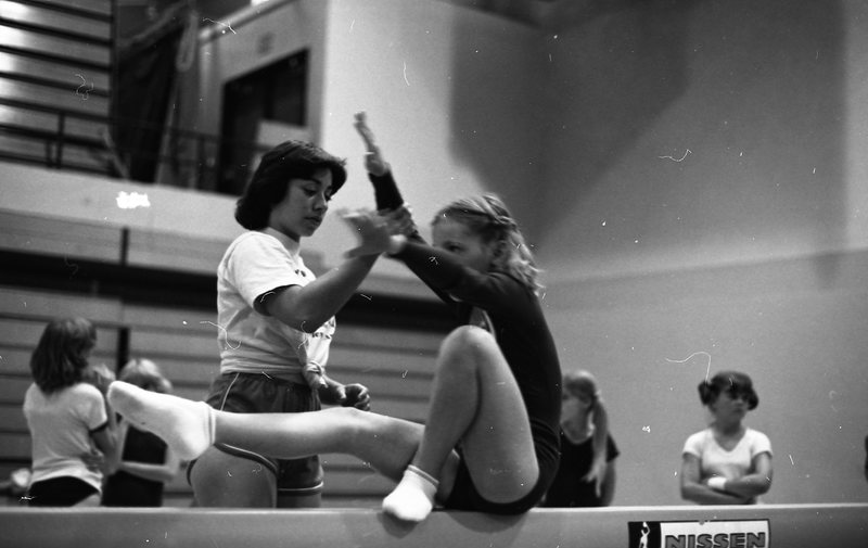 1980 Gymnastics Camp, Balance Beam 02