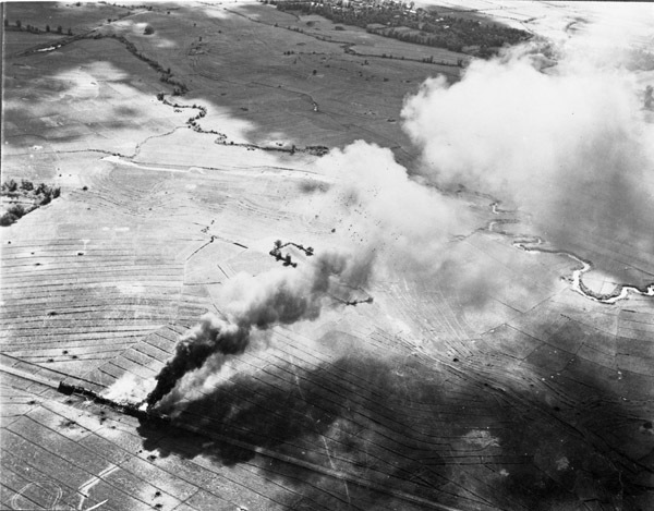 Aerial, Train Destroyed 1