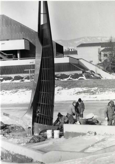 1986 Gronek Amphitheater, Drainage 01