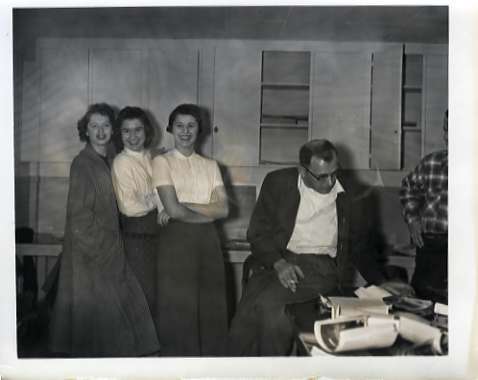 1954-55 Yearbook Staff