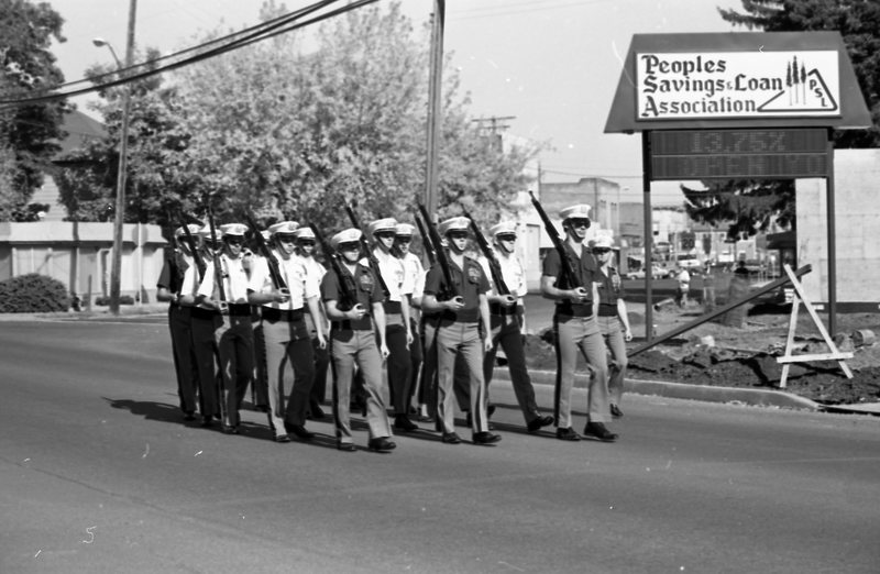 1981 Homecoming Parade, Cadets 02