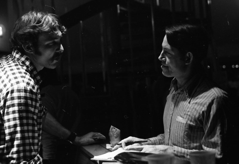 1980 Casino Night at Hoke Hall, Employees Talking