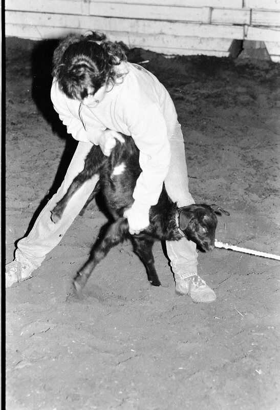 1991 Rodeo, Roping Practice 11
