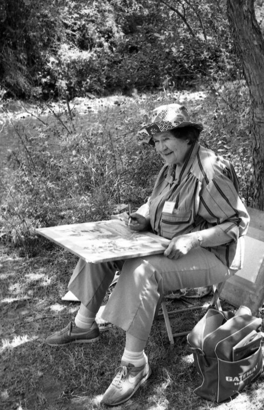 1986 Elderhostel Program, Painting 16