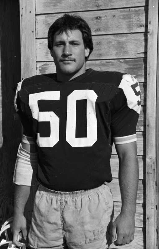 1984 Football Player, October Portraits 79