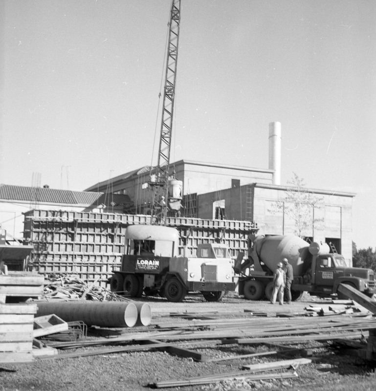 1971 Walter M. Pierce Library Remodel, Cement 09