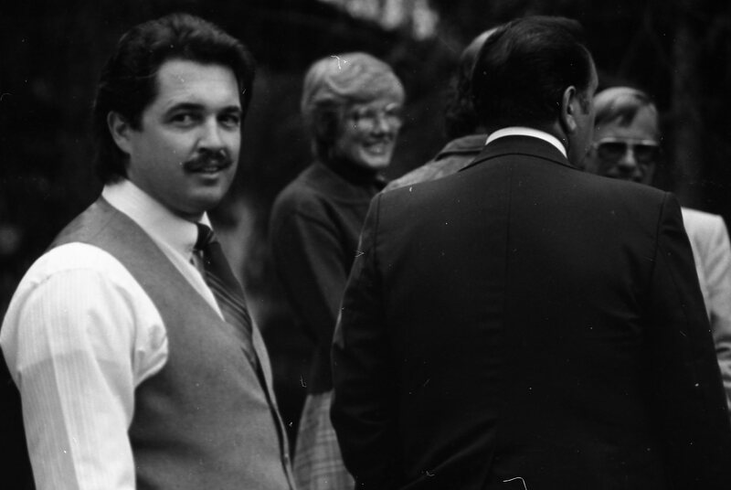 1985 Faculty Party at President Gilbert's House 16