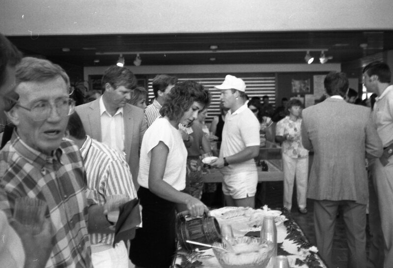 1988 Loso Hall, Groundbreaking Ceremony, Reception 29