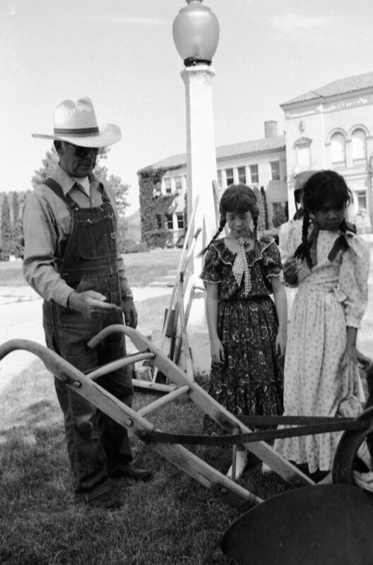 1987 Ackerman Elementary School, Pioneer Days, Farmer 11