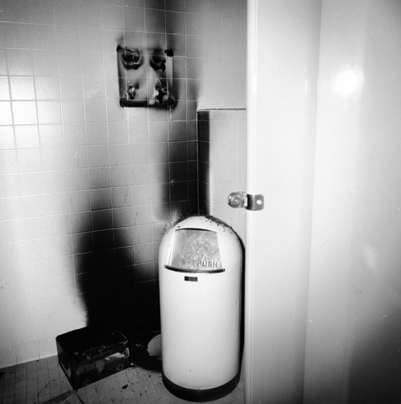 1970 Fire Damage, Bathroom 05