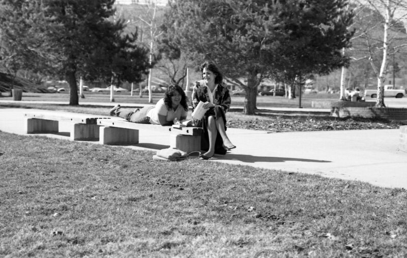 1986 Students, Outdoors in March 18
