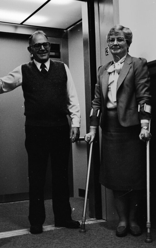 1986 New Elevator at Inlow Hall 11