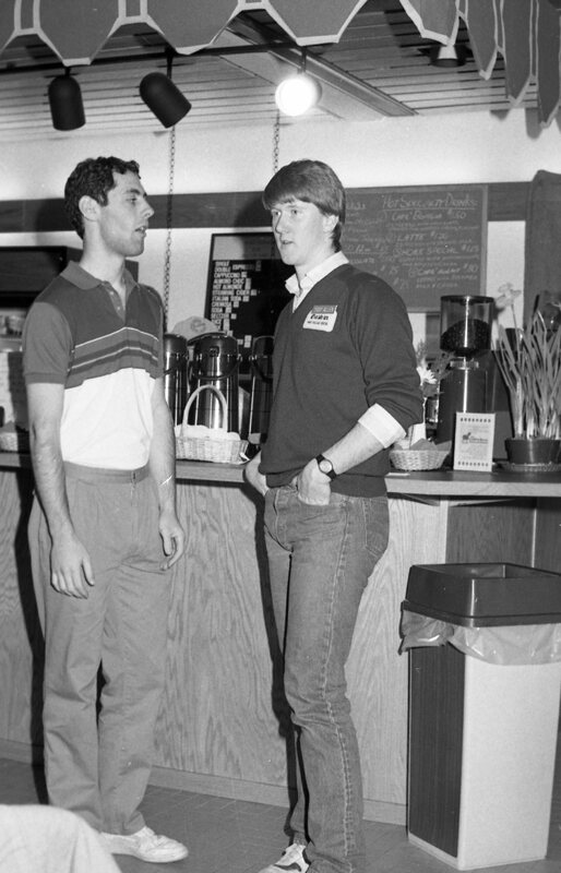 1987 Hoke Hall Coffee Shop, Jitters 16