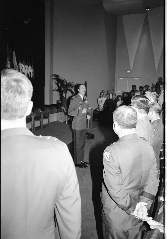 1991 ROTC Ceremony, Speakers 01