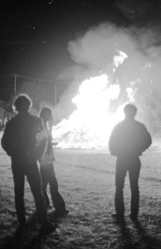 1974 Homecoming Bonfire 01