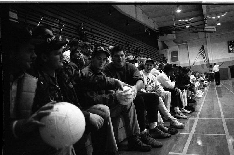 1991 Volleyball Fans, Northwest Nazarene College at EOSC 03