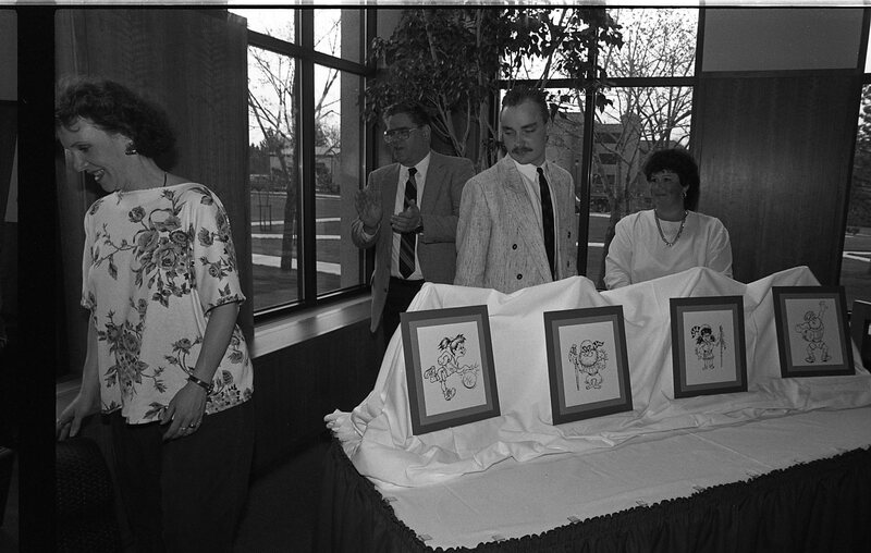 1991 Athletics, Mascot Unveiling 23