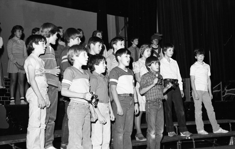 1983 Ackerman Elementary School, Christmas Program 07