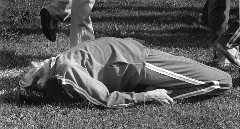 80's Cross Country Stretching
