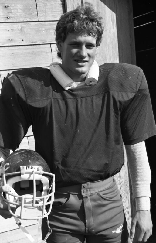 1984 Football Player, October Portraits 43