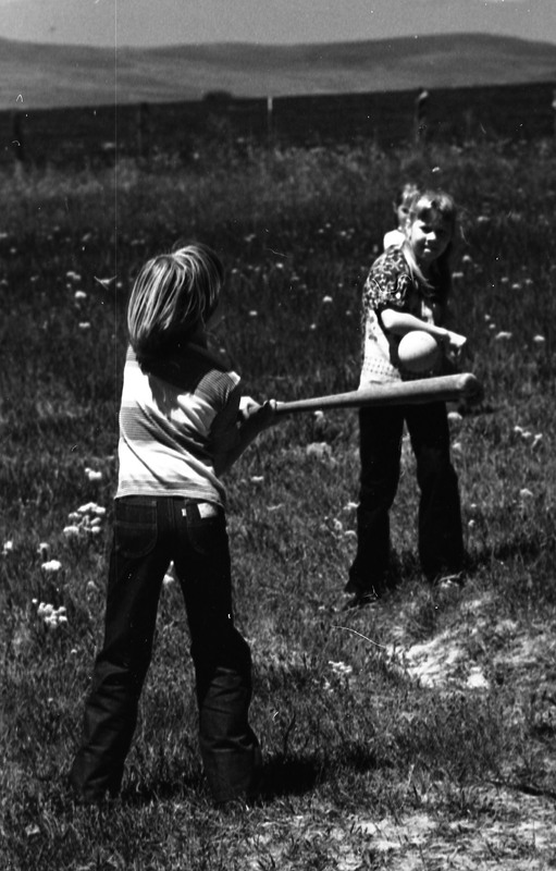 1979 Keating School, Children Playing Outdoors 04