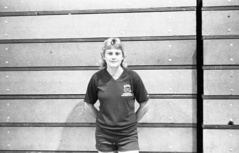 1984 Women's Basketball Players, Fall Portraits 06