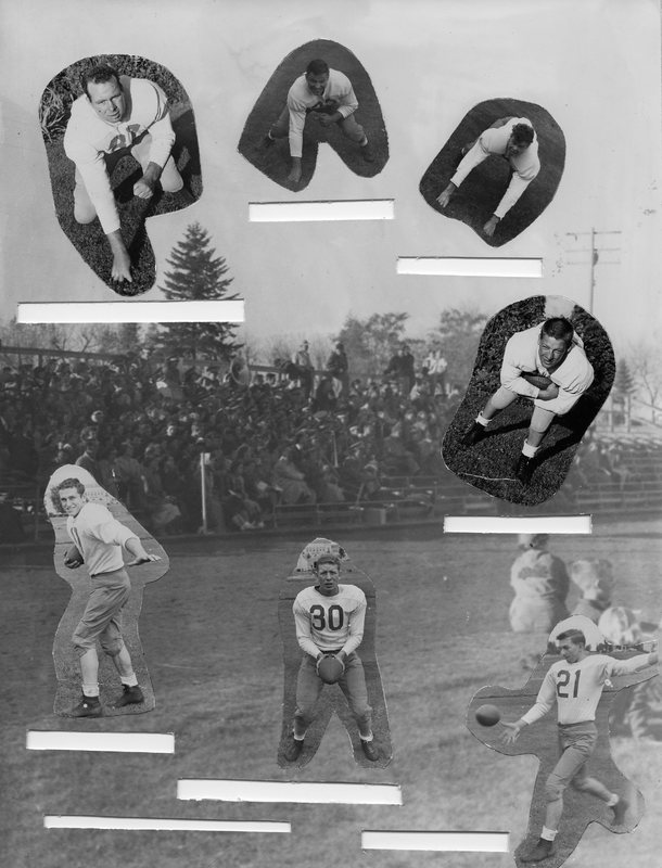 50's Football Action 3