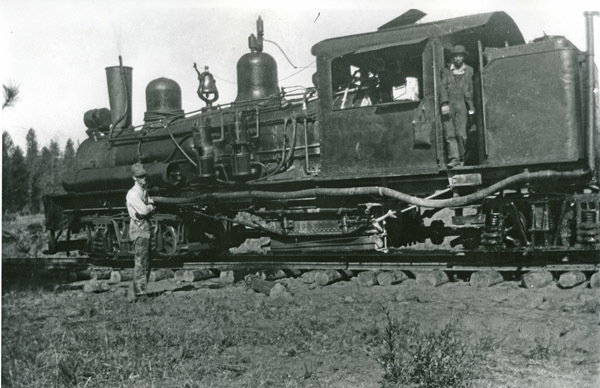 Train Engine, Shay Locomotive 3