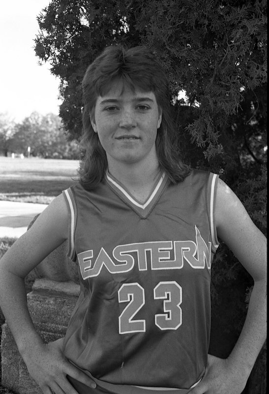 1990 Women's Basketball Player, Fall Portraits 01