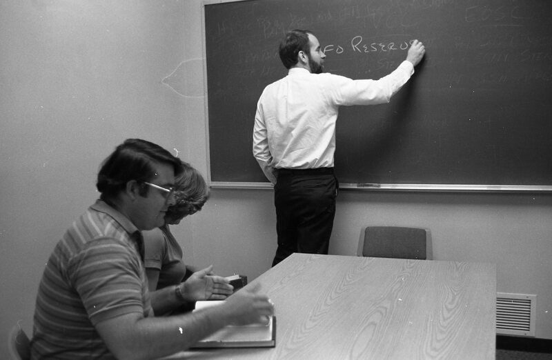 1985 Students, Consult Professor John Blanchard 12