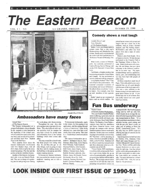 1990-91 The Eastern Beacon