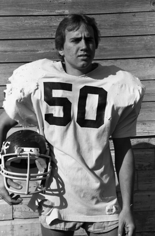 1984 Football Player, October Portraits 07