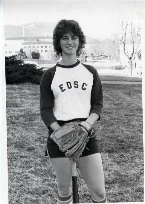 80's Softball Player
