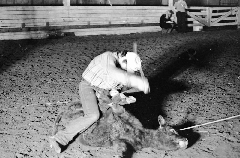 1976 Rodeo, Calf Roping 02