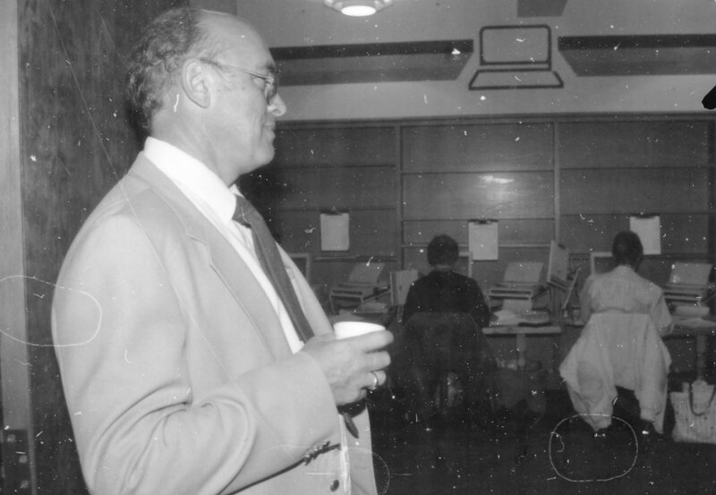 1988 Employees, Walter M. Pierce Library Party 02