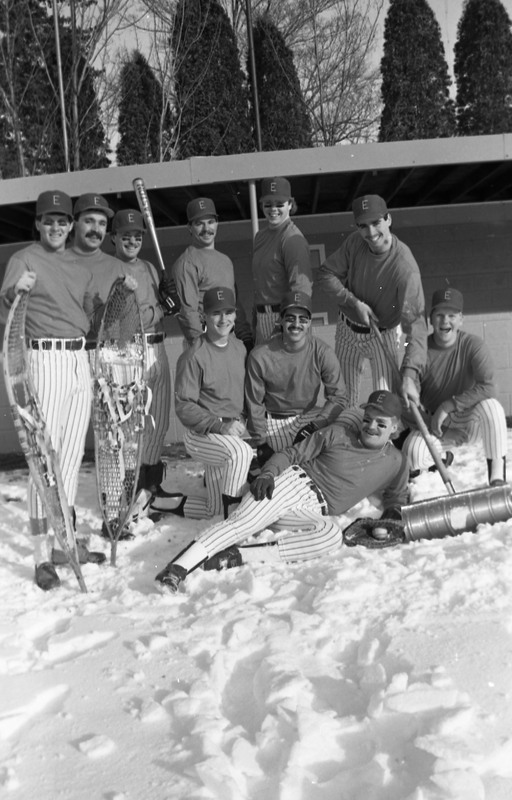 1988 Baseball Players in Snow 09
