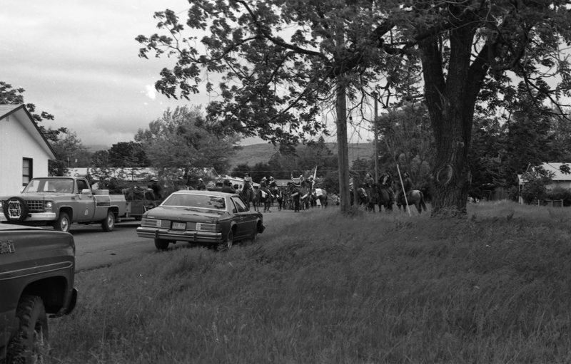 1981 Eastern Oregon Livestock Parade, Horses &amp; Riders 02