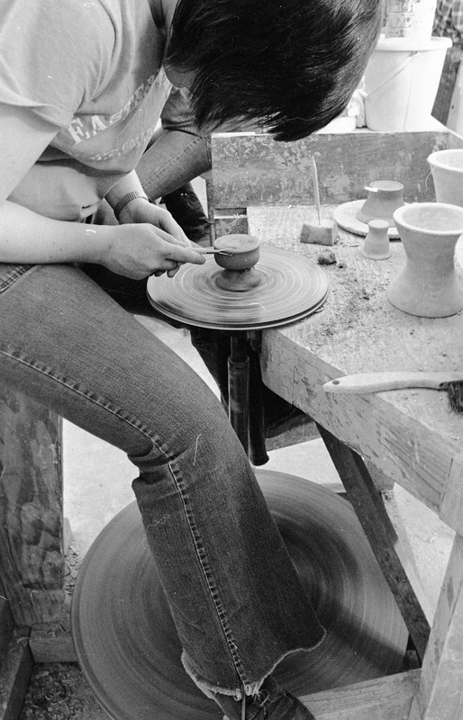 1974 Art, Pottery Wheel 06