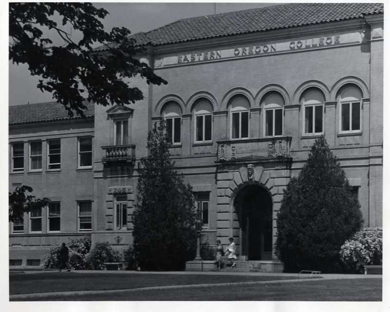 60's Inlow Hall Entrance 3