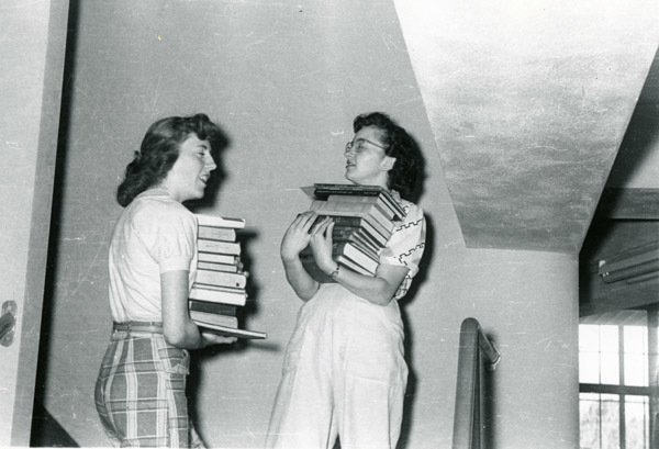 1951 Pierce Library, Moving In 3