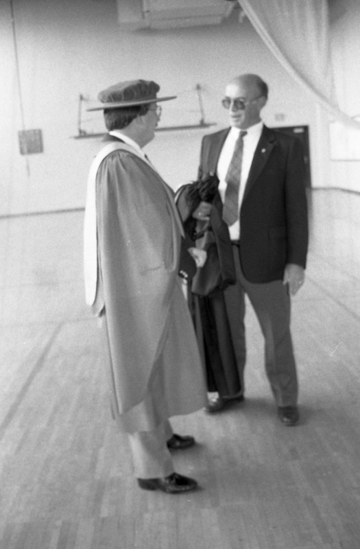 1988 Graduation, Faculty Prep 04