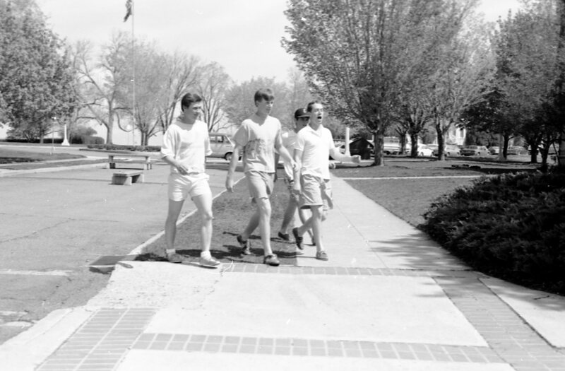 1987 Students, Walking 02