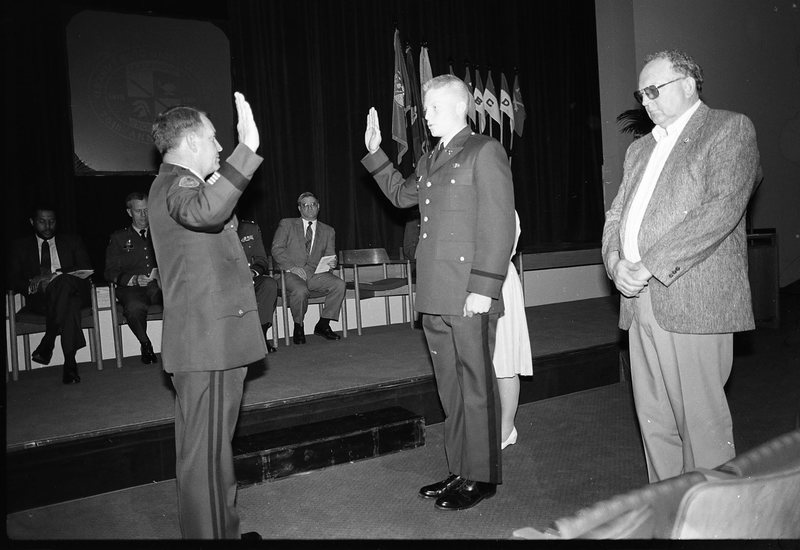 1991 ROTC Ceremony, Oath 35