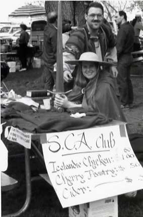 1991 Raft Race Fair Booth