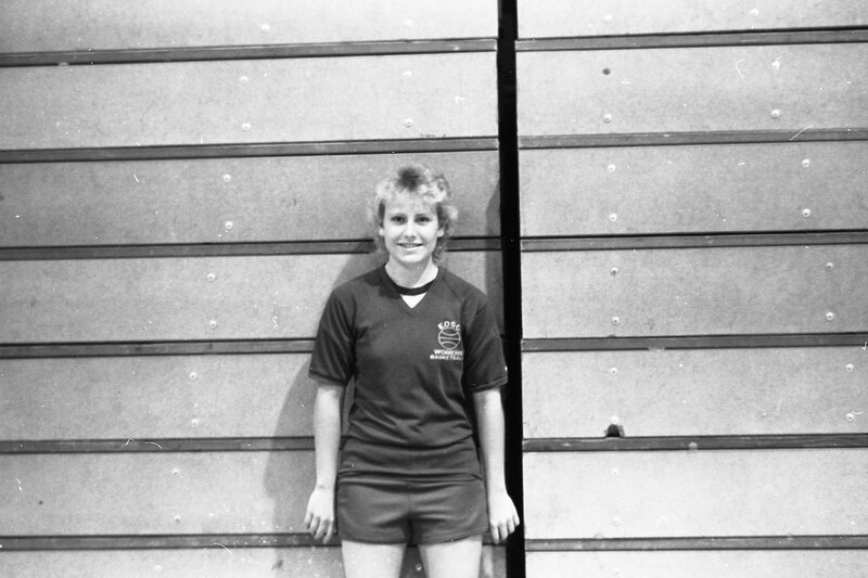 1984 Women's Basketball Players, Fall Portraits 26